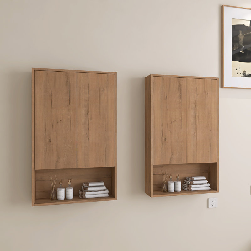 Bellmead 48"W Wall-Mounted Bathroom Cabinet, 37.38" H x 48" W x 5.8" D