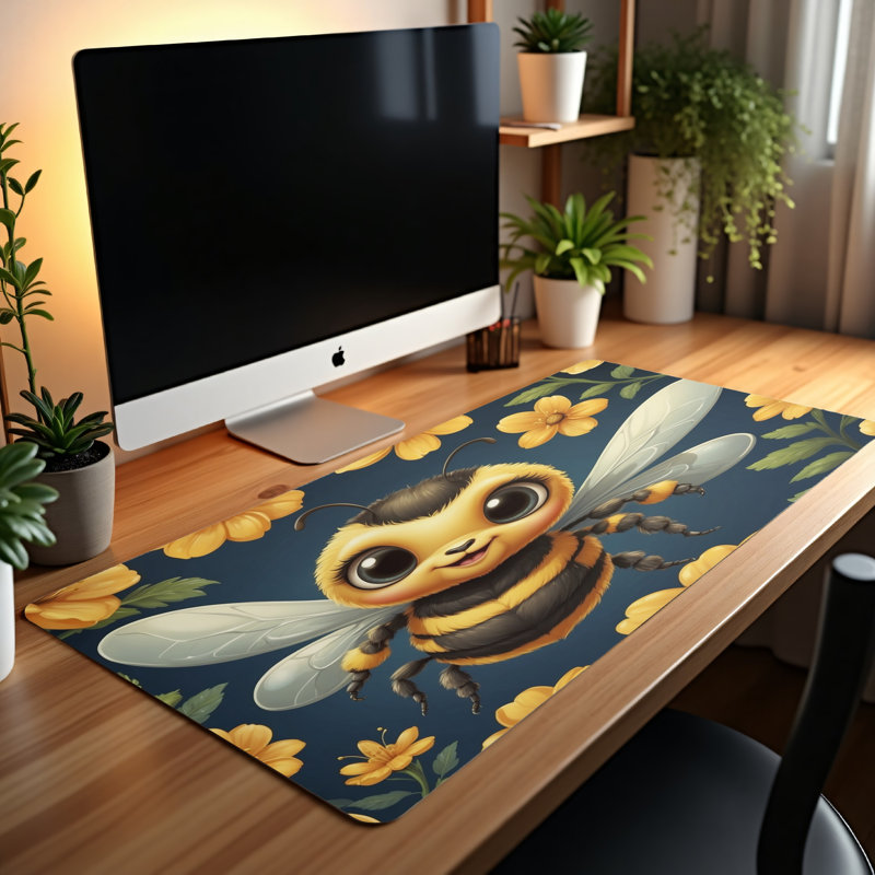 Polyester Desk Pad, 23.6x13.8