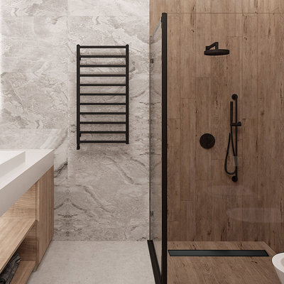 Drain de douche à grille linéaire en acier inoxydable