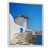 White Floater Framed