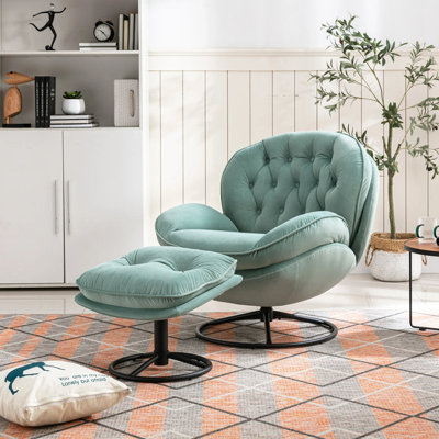 Kaliyah Velvet Accent Chair