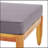 Charming Mid-Century Modern Ottoman And Coffee Table Set For Stylish Spaces