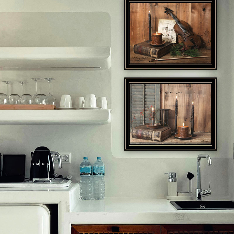 Décoration murale encadrée noire O Rehaussez votre maison. Salon et chambre à coucher. Papier de bois. P 18 po x l 1 po x H 14 po. 5 pièces décoratives. Profondeur de la pièce à transformer. Largeur. Hauteur.