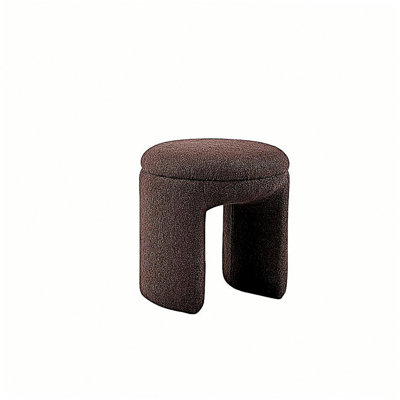 Tabouret d'appoint 1 pièce brun