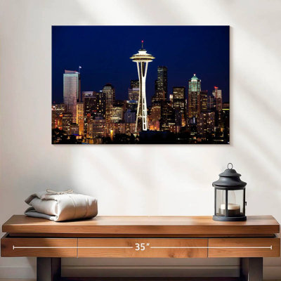Ravi Seattle Night Cityscape