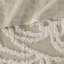 Tufted Cotton Chenille Medallion Fringe Coverlet Mini Set Taupe Full/Queen-117515388-117515391
