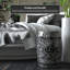 Tabouret de jardin en porcelaine florale