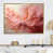 Toile avec cadre flottant or