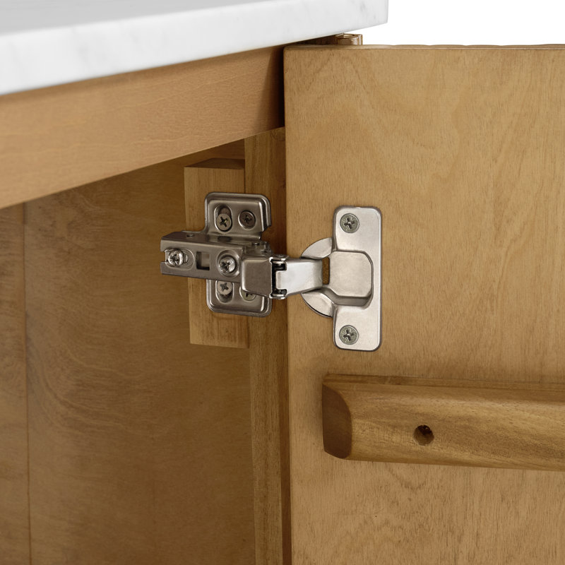 Meuble-lavabo simple 24 po Nova, Bouleau rosé