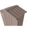 Remise de jardin compacte en métal galvanisé l 29,5 po x P 16,9 po x H 69,7 po Campcraft