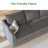 Tremee U Shaped Modular Velvet Sectional Couch-86786412