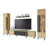 Medium Wood/Black