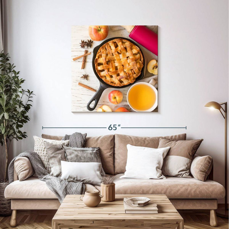 Yarlin Apple Pie, 39" H x 39" W