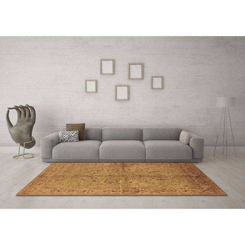 Maliek Performance Oriental Indoor Rug, Square 8'