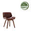 Chaise d'appoint en bois massif Delgardo-797999970