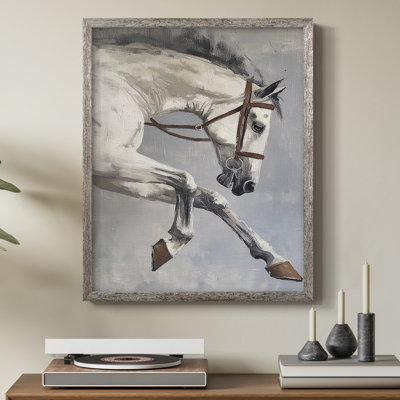 ANIMALS Series CCCCXXIV, reproduction encadrée - bois massif