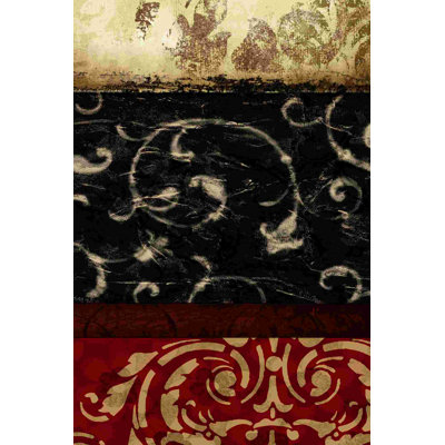 Motifs bruns et noirs