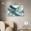 "Gold Accents I", reproduction d'art encadrée bleue et dorée par Art Remedy, cadre noir, 36 x 24-1429999109-1429754732