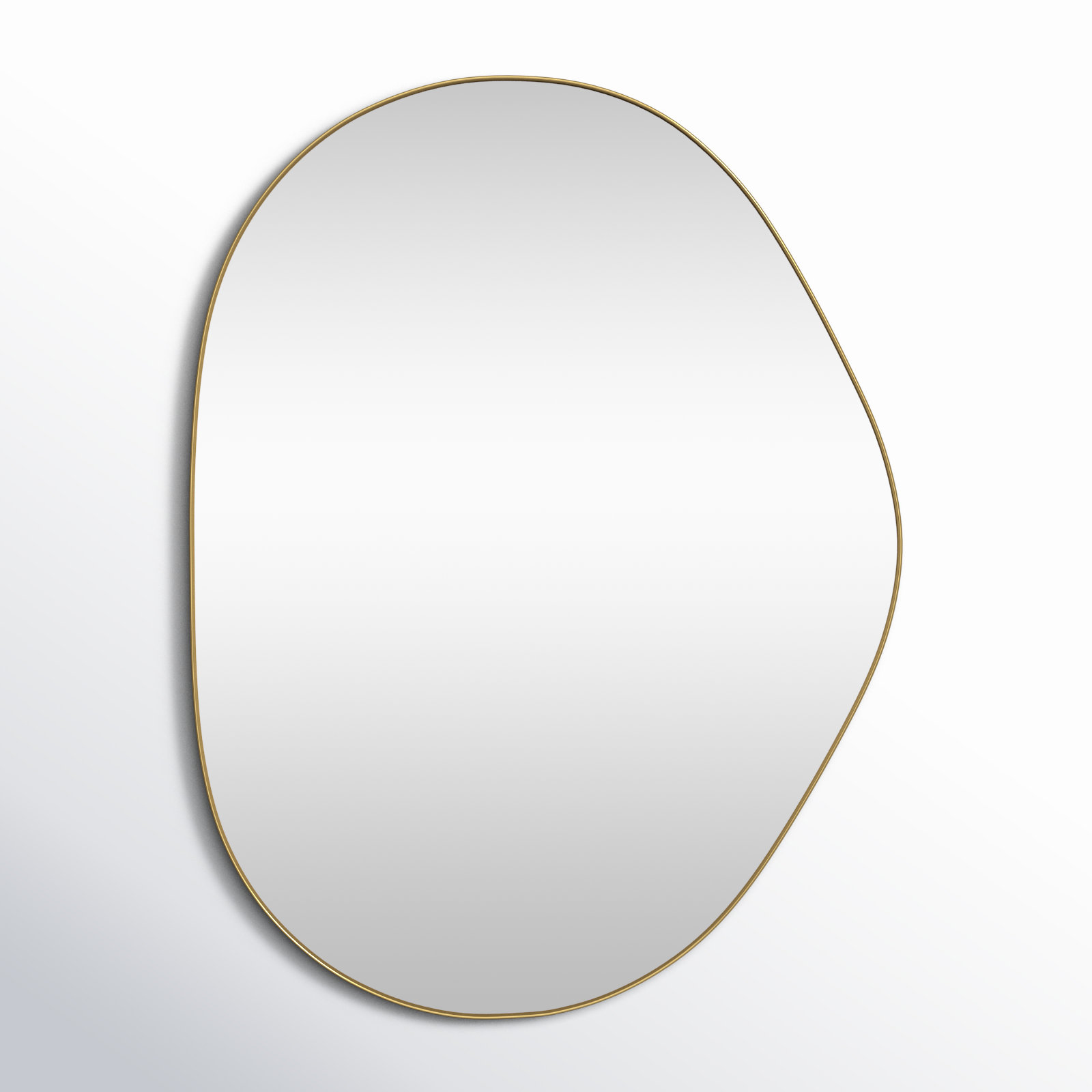 Kest Accent Mirror, Gold, 40" x 30"