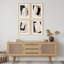 «Neutral Abstract Line Illustration Relax Minimalist Modern Décoration murale», 4 pièces-101520089-101520091
