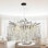 Lustre moderne en cristal K9