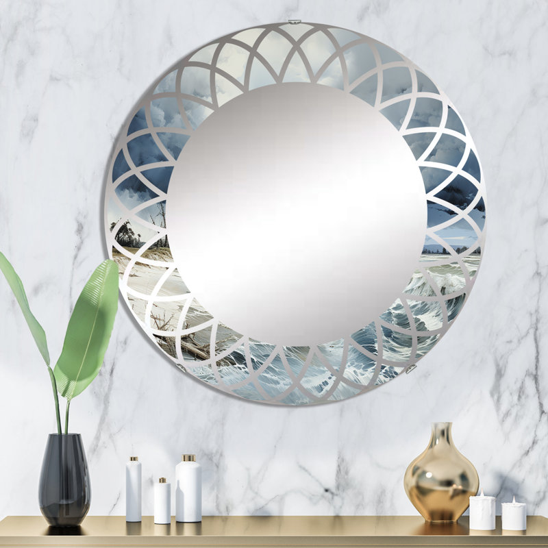 Miroir Canyonwood, 32 po x 32 po
