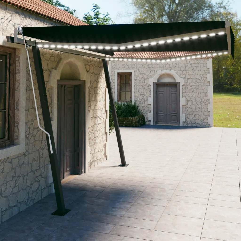 Vilas 5m W x 3.5m D Retractable Patio Awning