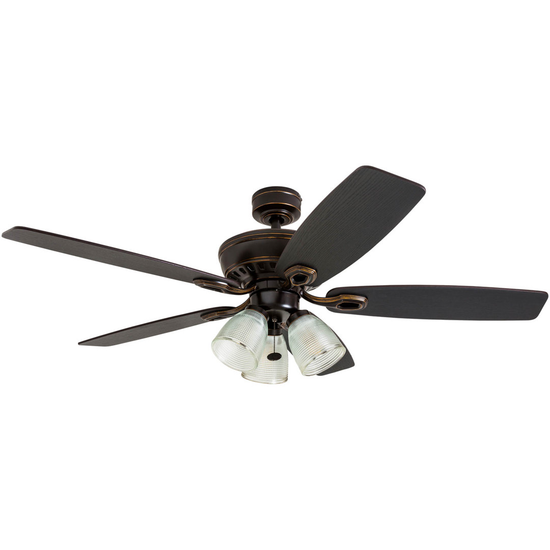 Marston 52" Ceiling Fan with LED Light Prominence Home