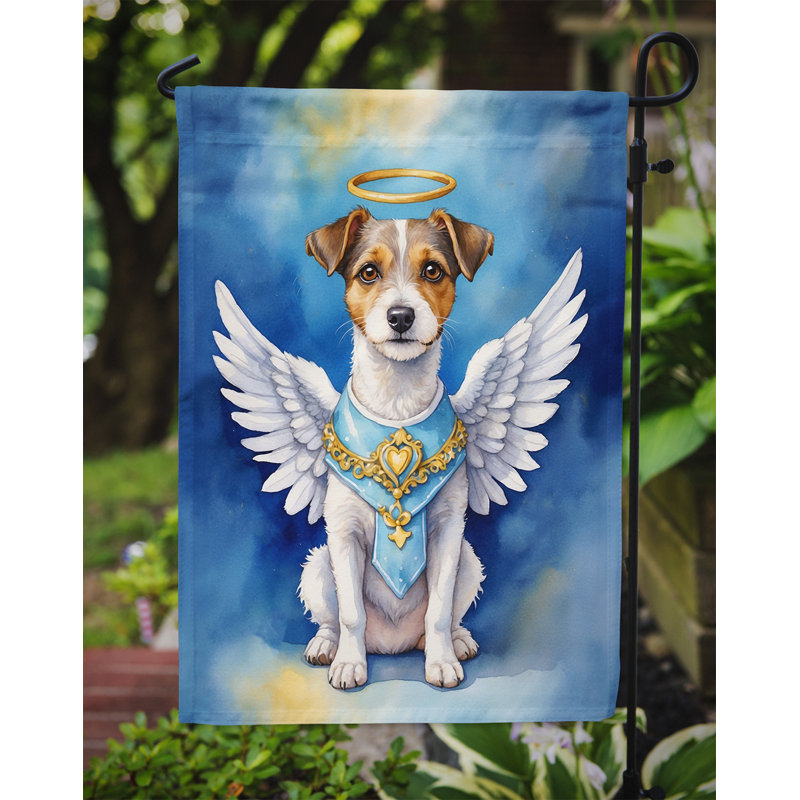 Jack Russell Terrier, mon ange, drapeau de jardin
