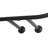 Utopia Alley Rustproof Aluminum Hoop Shower Rod With Ceiling Support for Clawfoot Tub, 54 Inch Extra Large Size by 26 Inch-50129351
