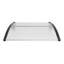Auvent de porte rétractable en polycarbonate VEVOR-90763977-90763976