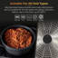 Tower Precision Casserole Dish with Aluminium Lid, Lightweight Cast Aluminium, 20 - 28cm, Black-92456621-92456620