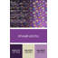 Tapis mauve à motif floral-1942220875