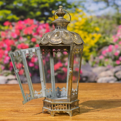 17,75 po Grand terrarium en fer / verre Bella Bella