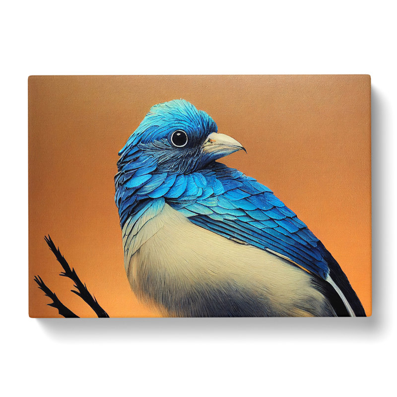 Breathtaking Bird - Wrapped Canvas, 50cm H x 76cm W x 3cm D