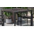 Saville Square All-Weather Faux Teak Patio Dining Table with Steel Frame - Seats 4-1087325884
