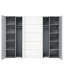 Debarr 4 Door Manufactured Wood Wardrobe-59390038-114011905