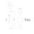 Husk Stainless Steel LED Wallchiere-113873726