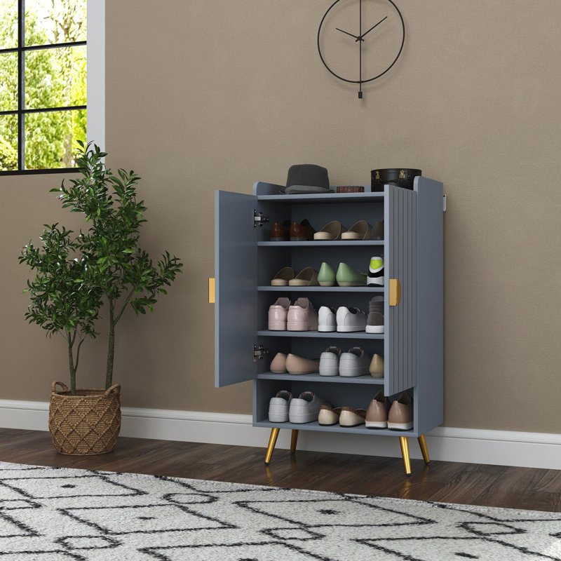 15 Pair Shoe Storage Cabinet