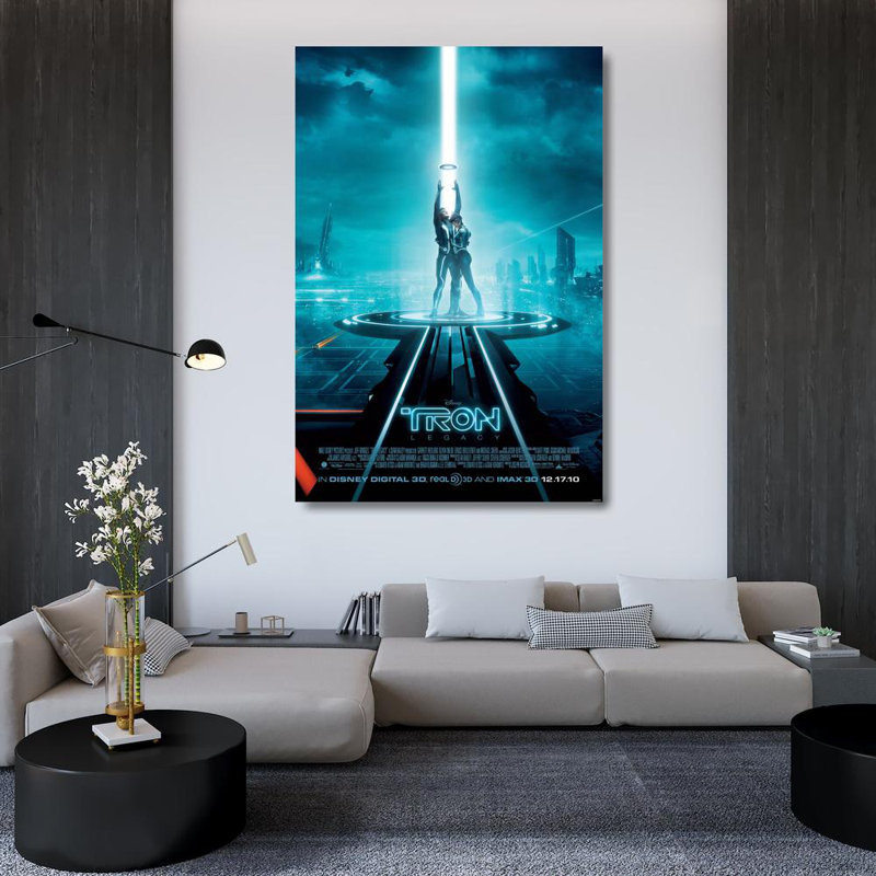 Héritage Tron, H 48 po x l 32 po
