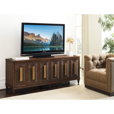 Silverado Solid Wood TV Stand for TVs up to 78"