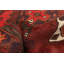 Tapis rouge foncé Eyan 3 pi 2 po x 4 pi 11 po