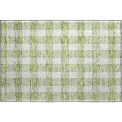 Premium Machine Washable Prisco Aloe Rug