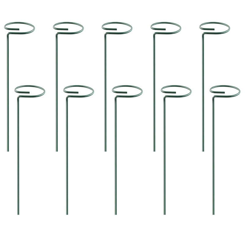 10Pcs Support de plante Stakes Garden Flower