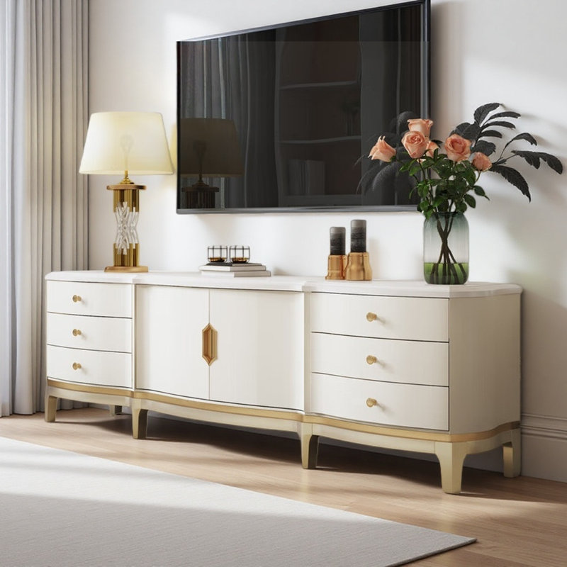 Meuble télé de luxe de style français