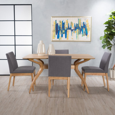 Dashone 4-Person Four-Leg Dining Set