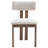 5-Piece Dining Set Mid-Century Modern Wooden Table & Upholstered Chair Set For Home, Kitchen, Dining Room-2054401262-2054401263