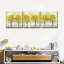 " Autumn Yellow Trees Multi Piece Canvas Print " by Julie P 3 - Pieces-93062795