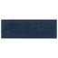 1 Pcs Navy 3000 Gsm 24x44" 100% Cotton Reversible Bath Rug - Superior Construction, , Non Slip Comfort Oriented, Machine Washable, Medium Pile-1088091957