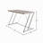 Rectangular Writing Desk With USB Charging Dock